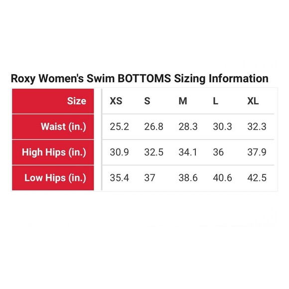 ROXY Beach Classics Moderate Coverage Bikini Bottoms Size L Pink New With Tags - Picture 3 of 7